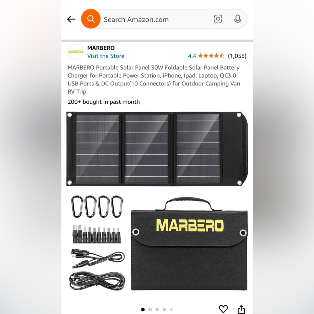 MARBERO Solar Panel